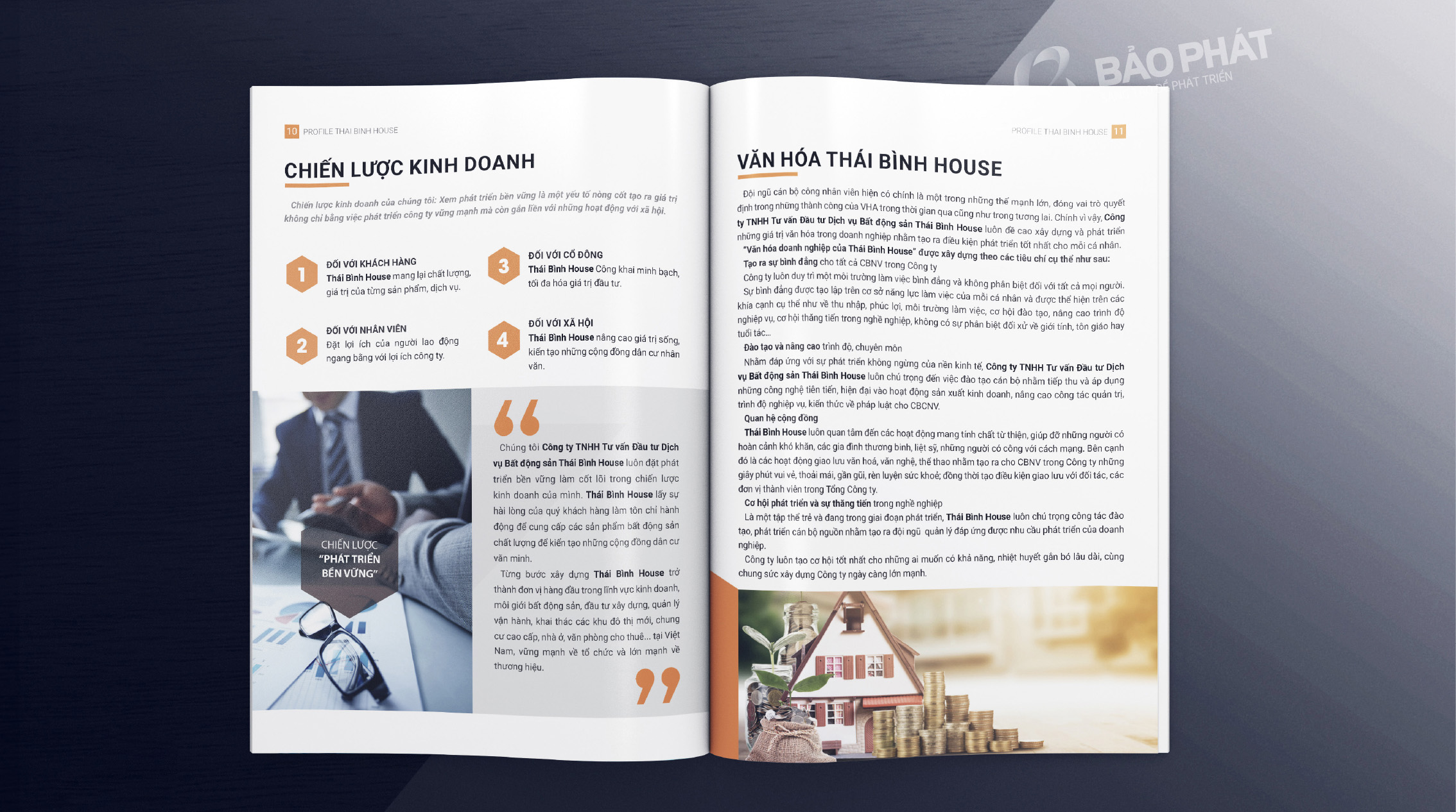 Chiến lược phát triển - Profile công ty Bất Động Sản Thái Bình