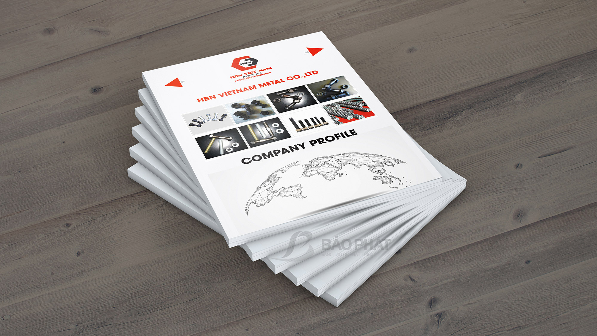 Bìa hồ sơ năng lực công ty cơ khí chế tạo 