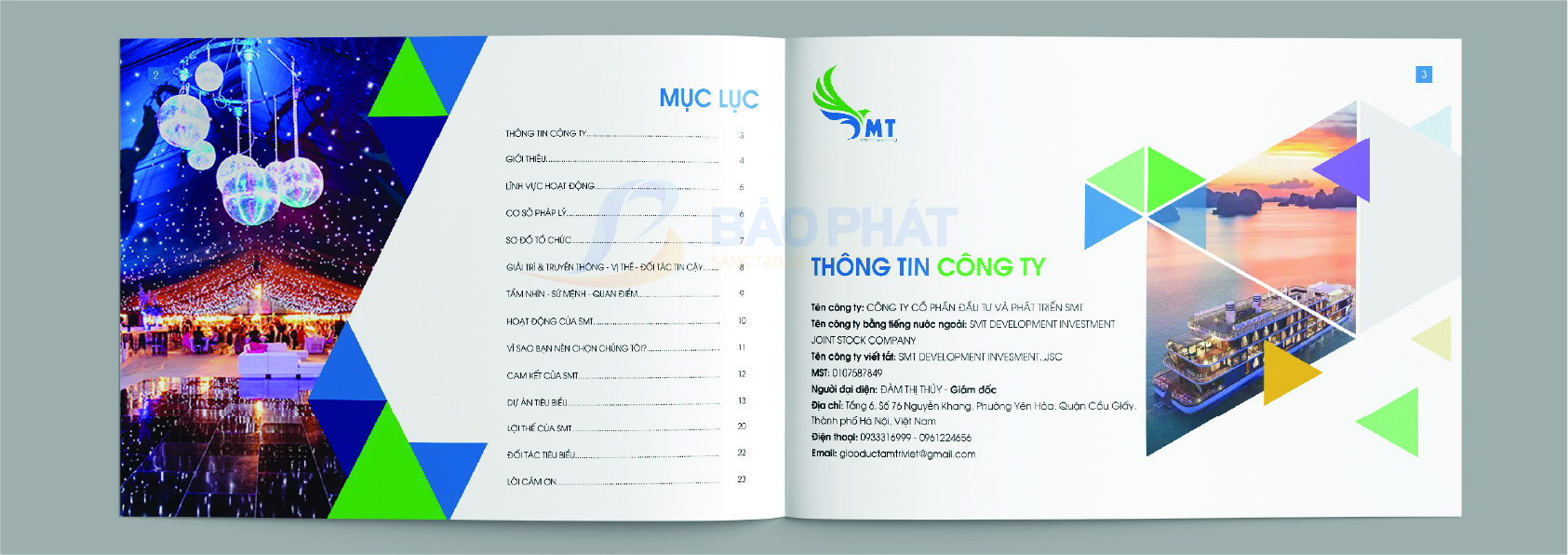 Thông tin công ty sự kiện MST