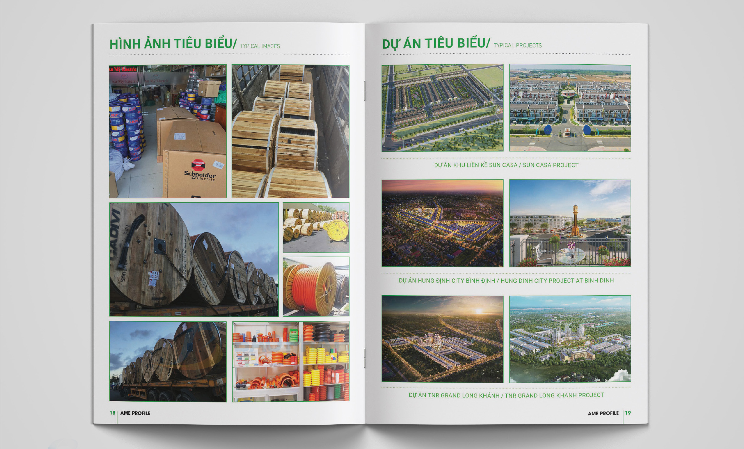 Dự án tiêu biểu - Profile công ty thiết bị điện AME
