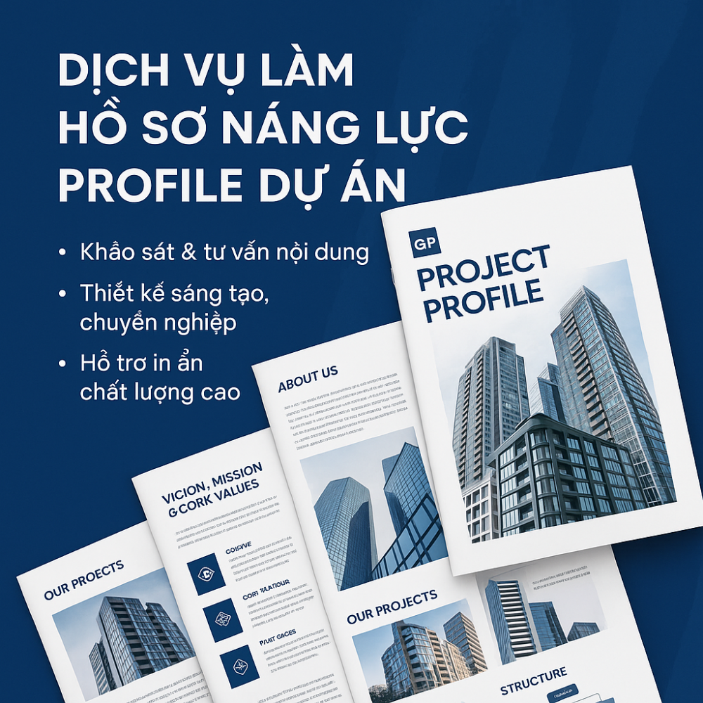 Dịch vụ làm hồ sơ năng lực/profile dự án