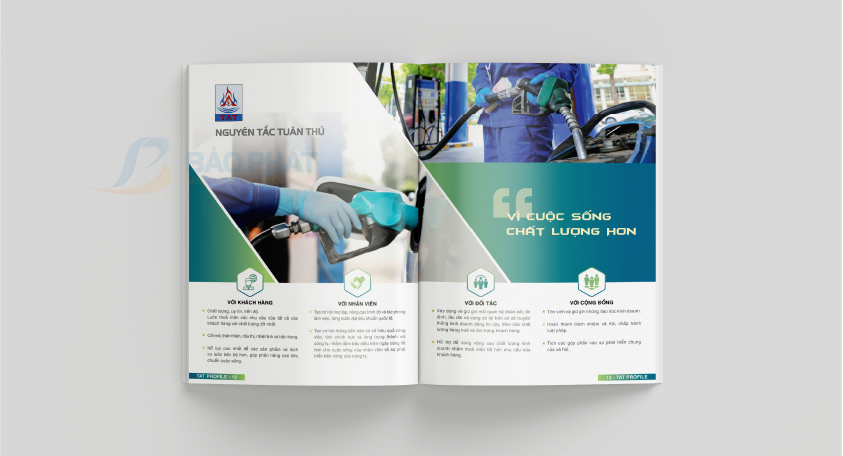 Một số lưu ý quan trọng khi làm hồ sơ năng lực/profile công ty xăng dầu
