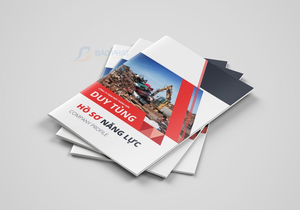 MẪU HỒ SƠ NĂNG LỰC/PROFILE CÔNG TY THU MUA PHẾ LIỆU DUY TÙNG DO CÔNG TY BẢO PHÁT THIẾT KẾ